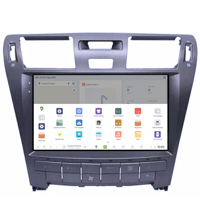 Navigatie dedicata Lexus LS460/LS600 2006-2011, DUDU3, 4GB RAM 64GB ROM, Octacore, Platforma 8581, Android, Display QLED 9", DSP, Carplay&AndroidAuto [4]