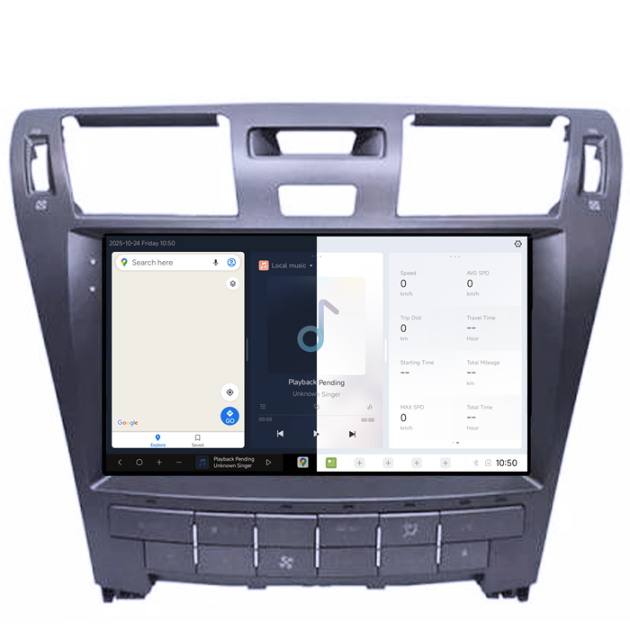 Navigatie dedicata Lexus LS460/LS600 2006-2011, DUDU3, 4GB RAM 64GB ROM, Octacore, Platforma 8581, Android, Display QLED 9", DSP, Carplay&AndroidAuto [5]