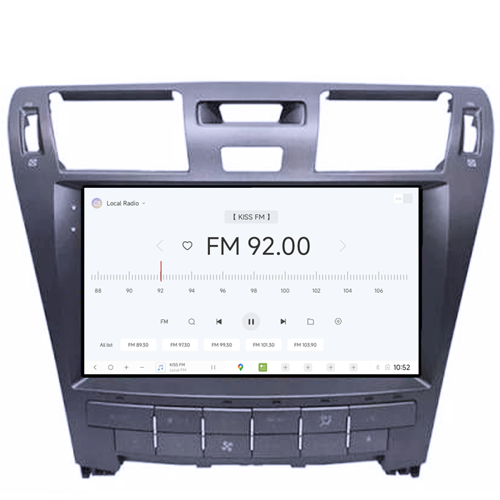 Navigatie dedicata Lexus LS460/LS600 2006-2011, DUDU3, 4GB RAM 64GB ROM, Octacore, Platforma 8581, Android, Display QLED 9", DSP, Carplay&AndroidAuto [3]