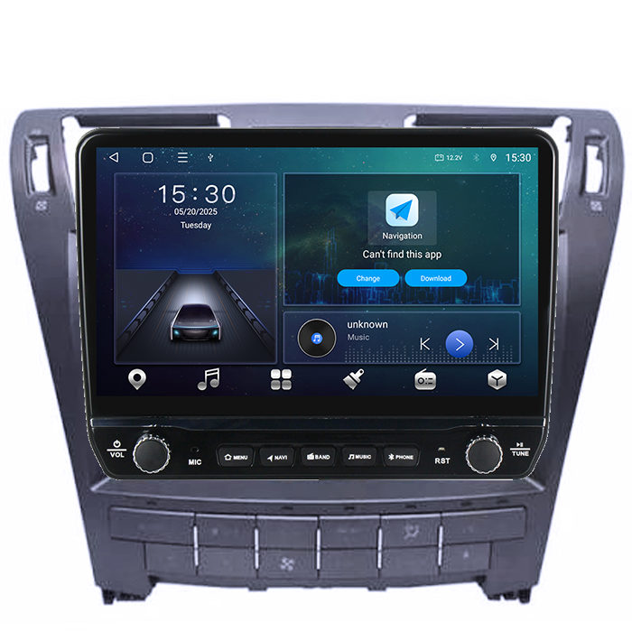 Navigatie dedicata Lexus LS460/LS600 2006-2011 Tesla cu butoane rotative model 2024, 4GB RAM 64GB ROM, Procesor Quadcore, Android 14, Display QLED 10", DSP, Carplay&Android Auto [6]