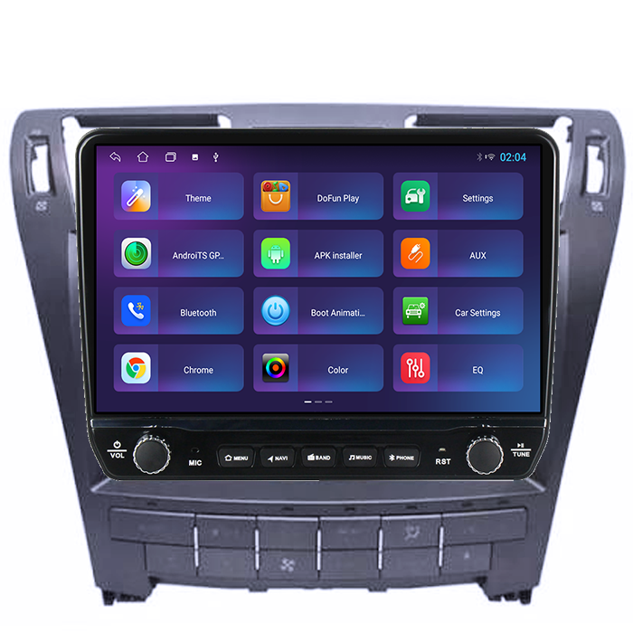 Navigatie dedicata Lexus LS460/LS600 2006-2011 Tesla cu butoane rotative model 2024, 4GB RAM 64GB ROM, Procesor Quadcore, Android 14, Display QLED 10", DSP, Carplay&Android Auto [4]