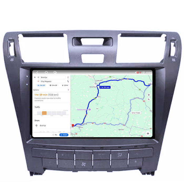 Navigatie dedicata Lexus LS460/LS600 2006-2011,4GB RAM 64GB ROM, Procesor Qualcomm Octacore, Android 14, Rezolutie 2K, Display QLED 10", DSP, Carplay&Android Auto, SIM 4G [7]