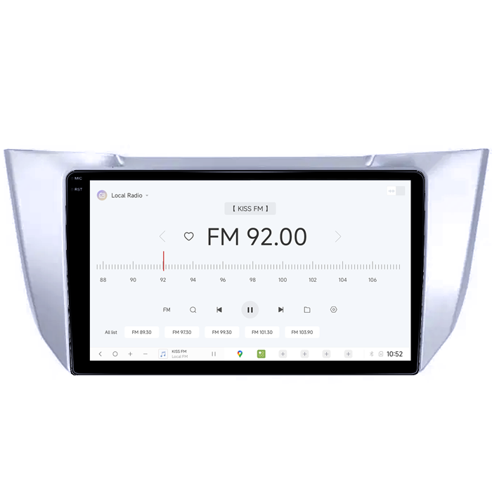 Navigatie dedicata Lexus RX300 RX330 RX350 RX400H 2003-2009, DUDU3, 4GB RAM 64GB ROM, Octacore, Platforma 8581, Android, Display QLED 9", DSP, Carplay&AndroidAuto [4]