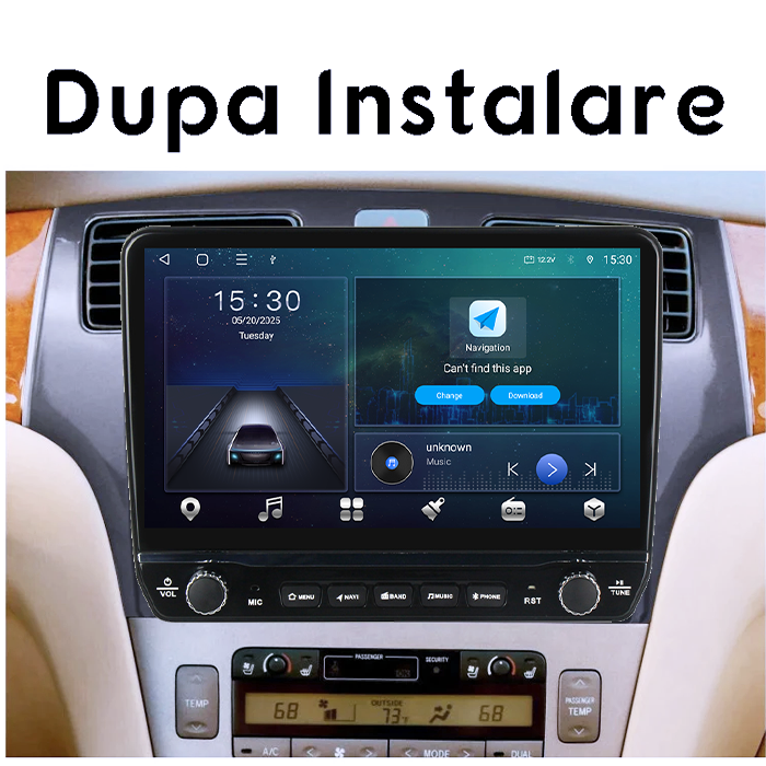 Navigatie dedicata Lexus RX300/330/350/400H 2003-2009 Tesla cu butoane rotative model 2024, 4GB RAM 64GB ROM, Procesor Quadcore, Android 14, Display QLED 10", DSP, Carplay&Android Auto [4]