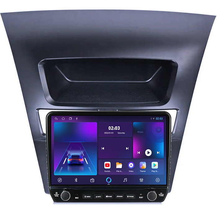 Navigatie dedicata Mazda BT-50 2011-2020 Tesla cu butoane rotative model 2024, 4GB RAM 64GB ROM, Procesor Quadcore, Android 14, Display QLED 10", DSP, Carplay&Android Auto [5]