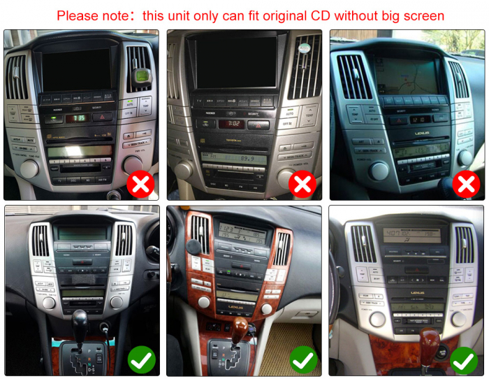 (Resigilata) Navigatie dedicata Lexus RX300 RX330 RX350 RX400H 2003-2009, Android 13, Wirreles Carplay si Android auto 2GB RAM 32 ROM, Display IPS, 10 inch, Microfon Extern [5]