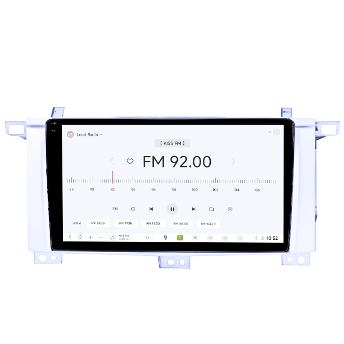 Navigatie dedicata Toyota Land Cruiser 2005, DUDU3, 4GB RAM 64GB ROM, Octacore, Platforma 8581, Android, Display QLED 9", DSP, Carplay&AndroidAuto [4]