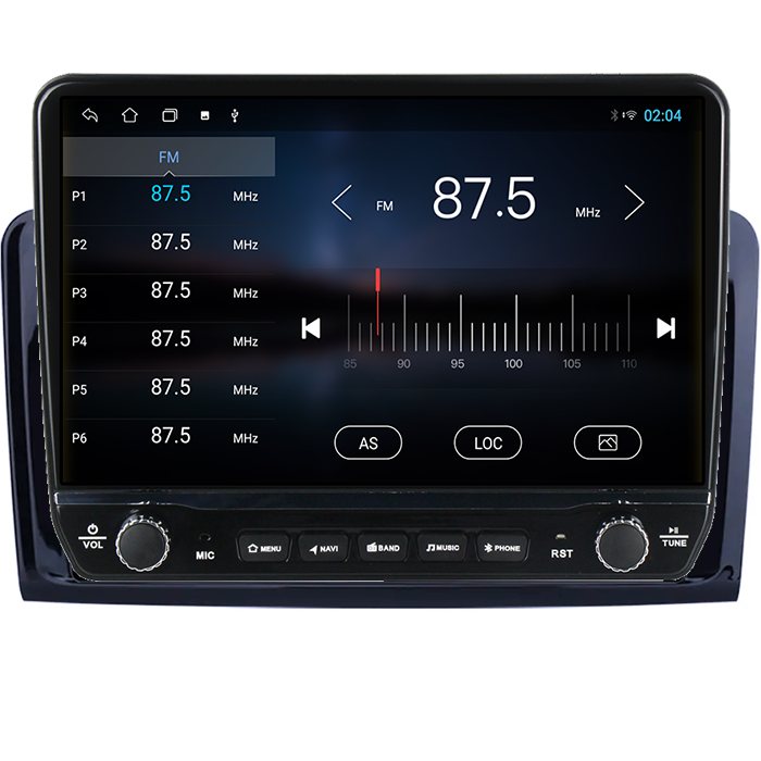 Navigatie dedicata M-Class GL-Class 2005-2009 Tesla cu butoane rotative model 2024, 4GB RAM 64GB ROM, Procesor Quadcore, Android 14, Display QLED 10", DSP, Carplay&Android Auto [3]