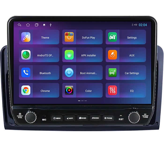 Navigatie dedicata M-Class GL-Class 2005-2009 Tesla cu butoane rotative model 2024, 4GB RAM 64GB ROM, Procesor Quadcore, Android 14, Display QLED 10", DSP, Carplay&Android Auto [5]