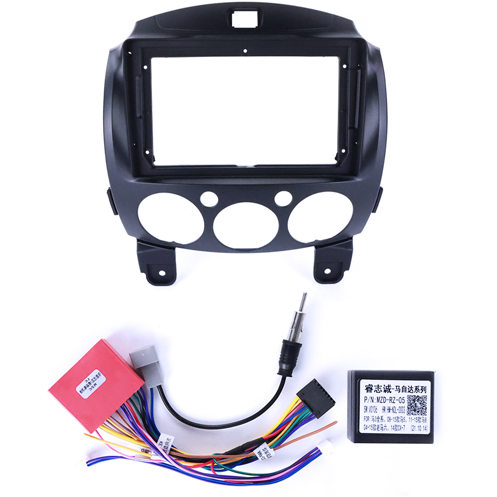 Navigatie dedicata Mazda 2 2007-2014 cu butoane rotative model 2024, 9 Inch, 2GB RAM 32GB ROM, Quadcore, Android 13, WiFi, Bluetooth, Magazin Play [7]
