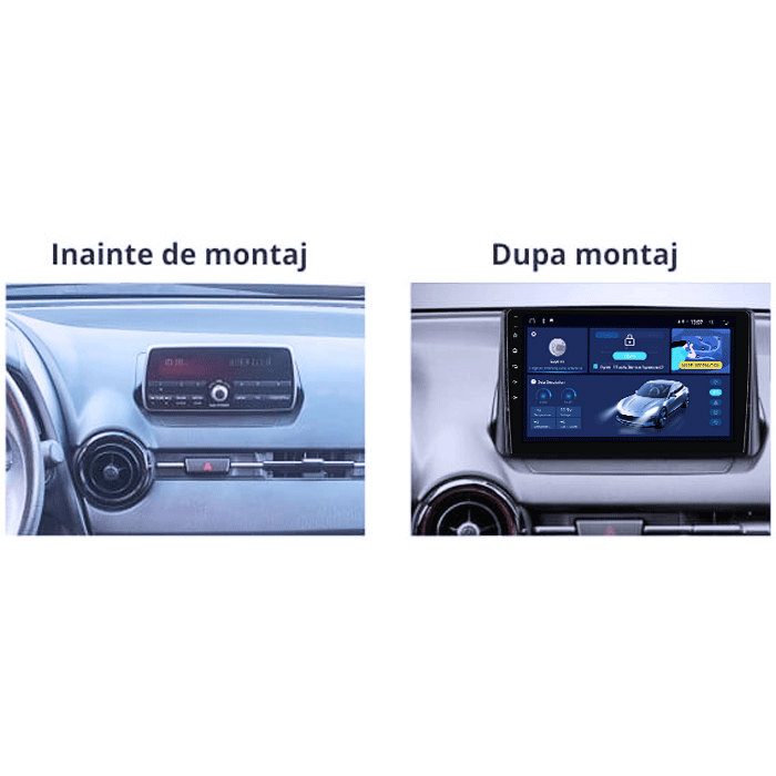 Navigatie dedicata Mazda 2 CX 3 2014-2019, 4GB RAM 64GB ROM, Octacore, Android 14, Display QLED 9", DSP, Carplay&Android Auto, SIM 4G, Ventilator Activ [4]