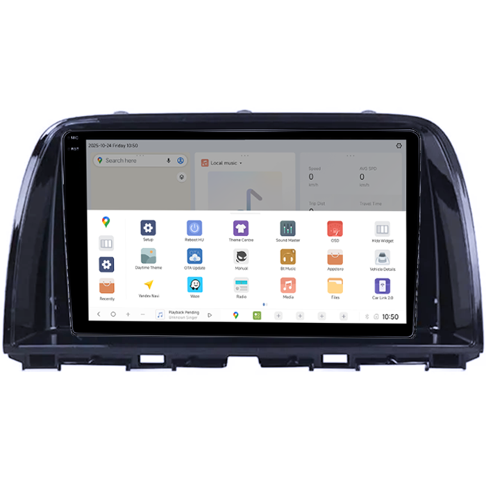 Navigatie dedicata Mazda CX-5 2012-2015, DUDU3, 4GB RAM 64GB ROM, Octacore, Platforma 8581, Android, Display QLED 9", DSP, Carplay&AndroidAuto [3]
