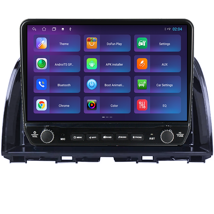 Navigatie dedicata Mazda CX-5 2012-2015 Tesla cu butoane rotative model 2024, 4GB RAM 64GB ROM, Procesor Quadcore, Android 14, Display QLED 10", DSP, Carplay&Android Auto [4]