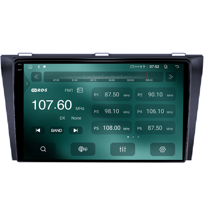 Navigatie dedicata Mazda 3 2004-2009, 4GB RAM 64GB ROM, Quad Core, Display 9" QLED 1K, Carplay, Android 14, Bluetooth, Magazin Play, Suport Camere AHD [3]