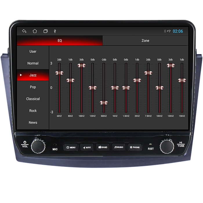 Navigatie dedicata MAZDA 3 2010-2013 Tesla cu butoane rotative model 2024, 4GB RAM 64GB ROM, Procesor Quadcore, Android 14, Display QLED 10", DSP, Carplay&Android Auto [2]