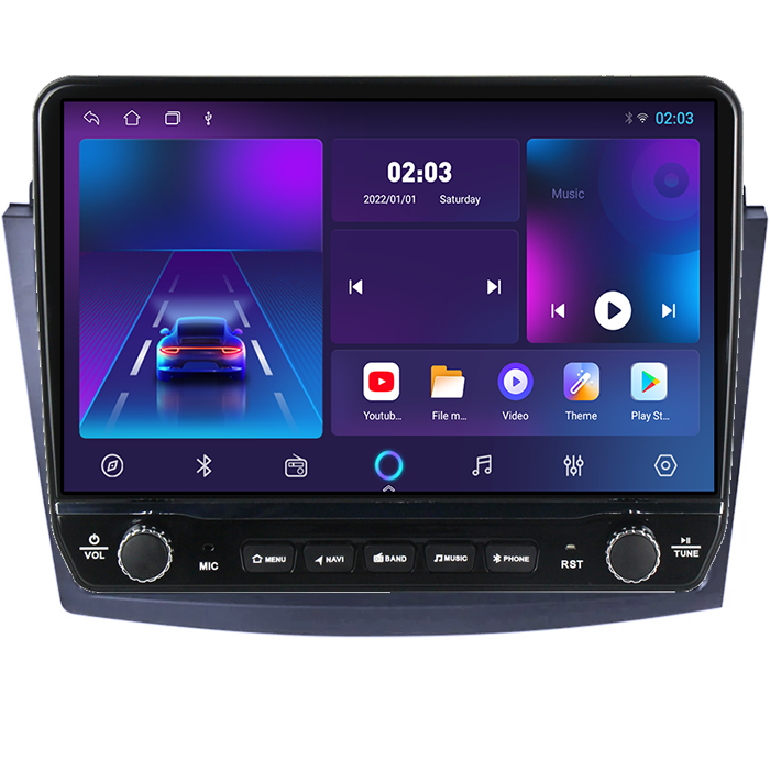 Navigatie dedicata MAZDA 3 2010-2013 Tesla cu butoane rotative model 2024, 4GB RAM 64GB ROM, Procesor Quadcore, Android 14, Display QLED 10", DSP, Carplay&Android Auto [5]