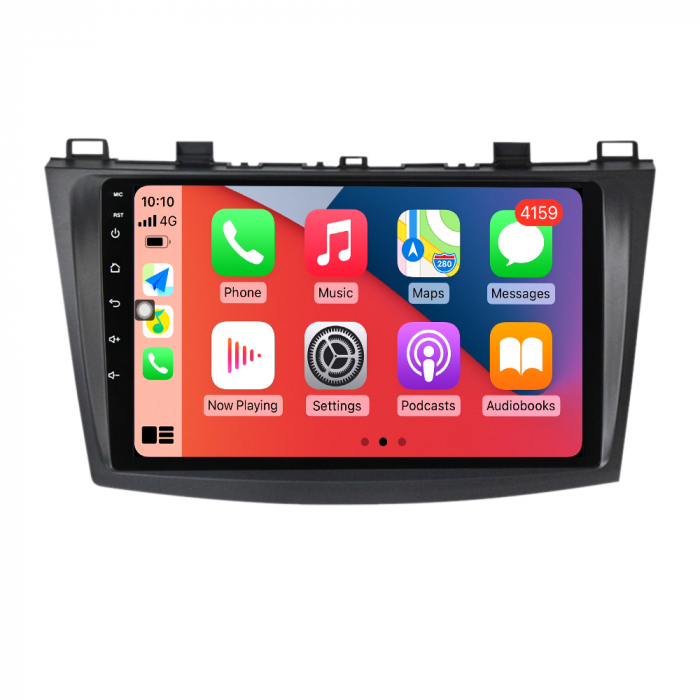 Navigatie dedicata Mazda 3 2010-2012, 4 GB RAM 32 ROM, Android 13, QLED, Display 9", DSP, Internet, Youtube , Waze , WI-FI , USB , Bluetooth , Mirrorlink [2]