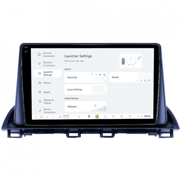 Navigatie dedicata Mazda 3 2013-2019, DUDU3, 4GB RAM 64GB ROM, Octacore, Platforma 8581, Android, Display QLED 9", DSP, Carplay&AndroidAuto [5]