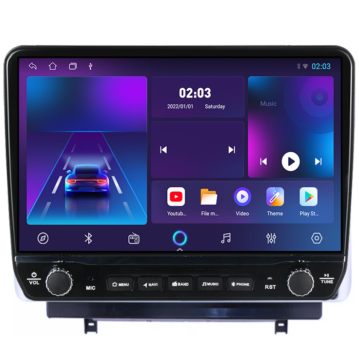 Navigatie dedicata Mazda 3 2020+ Tesla cu butoane rotative model 2024, 4GB RAM 64GB ROM, Procesor Quadcore, Android 14, Display QLED 10", DSP, Carplay&Android Auto [5]