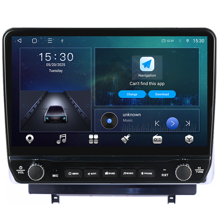 Navigatie dedicata Mazda 3 2020+ Tesla cu butoane rotative model 2024, 4GB RAM 64GB ROM, Procesor Quadcore, Android 14, Display QLED 10", DSP, Carplay&Android Auto [6]