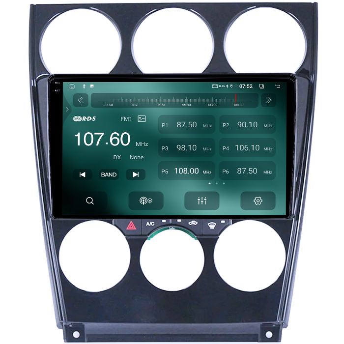 Navigatie dedicata Mazda 6 2002-2008, 12GB RAM 256GB ROM, Android 14, Rezolutie 2K, Display QLED, 9", DSP, Carplay, Android Auto, Internet, Youtube, Waze, Wi Fi, USB [3]
