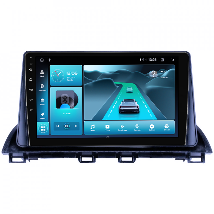 Navigatie dedicata Mazda 3 2013-2019, 4GB RAM 32GB ROM, Octacore, Android 14, Display QLED 9", DSP, Carplay&Android Auto, SIM 4G, Bluetooth, Ventilator Activ [4]