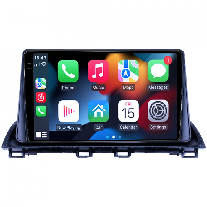 Navigatie dedicata Mazda 3 2013-2019, 8GB RAM 128GB ROM, Octacore, Platforma TS18, Android 14, Display QLED 9", Suporta camera 360", DSP, Carplay&Android Auto, S [4]
