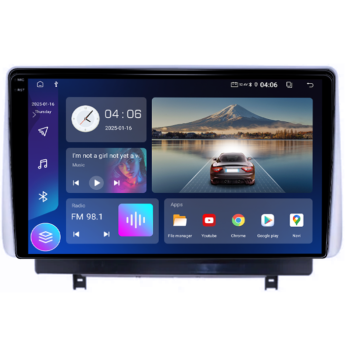 Navigatie dedicata Mazda 3 2020+, 4GB RAM 64GB ROM, Quadcore, Android 14, Display QLED 1K, 9", DSP, Carplay&Android Auto, Suport camere AHD [3]
