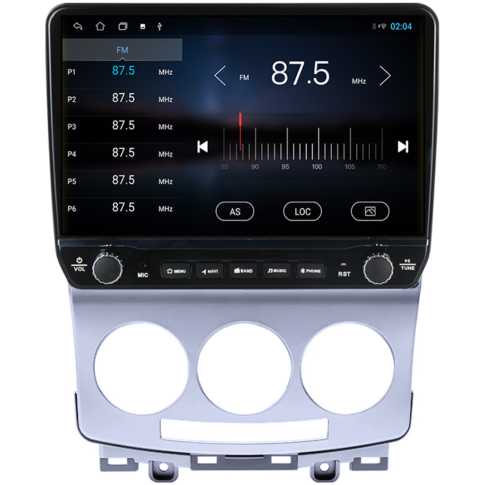 Navigatie dedicata MAZDA 5 2005-2010 Tesla cu butoane rotative model 2024, 4GB RAM 64GB ROM, Procesor Quadcore, Android 14, Display QLED 10", DSP, Carplay&Android Auto [3]