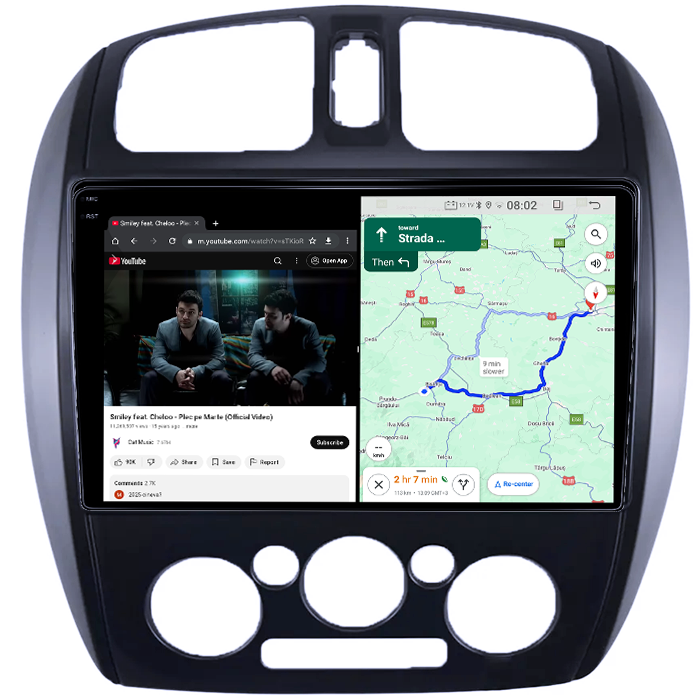 Navigatie dedicata MAZDA 323, 4GB RAM 64GB ROM, Quad Core, Display 9" QLED 1K, Carplay, Android 14, Bluetooth, Magazin Play, Suport Camere AHD [6]