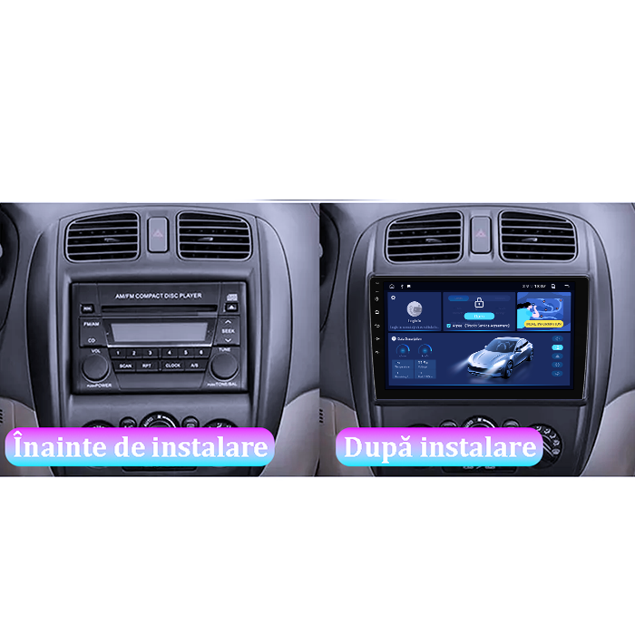 Navigatie dedicata MAZDA 323, 8GB RAM 128GB ROM, Octacore, Platforma 7862,Android 13, Display QLED 9”, Suporta camera 360º, DSP, Carplay&Android Auto, SIM 4G, Ventilator Activ [5]