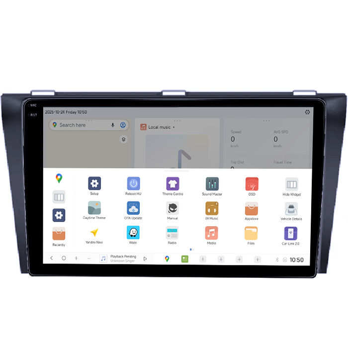 Navigatie dedicata Mazda 3 2004-2009, DUDU3, 4GB RAM 64GB ROM, Octacore, Platforma 8581, Android, Display QLED 9", DSP, Carplay&AndroidAuto [3]