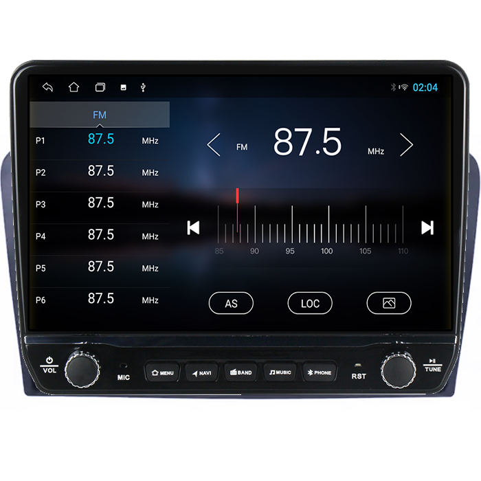 Navigatie dedicata MAZDA 3 2004-2009 Tesla cu butoane rotative model 2024, 4GB RAM 64GB ROM, Procesor Quadcore, Android 14, Display QLED 10", DSP, Carplay&Android Auto [3]