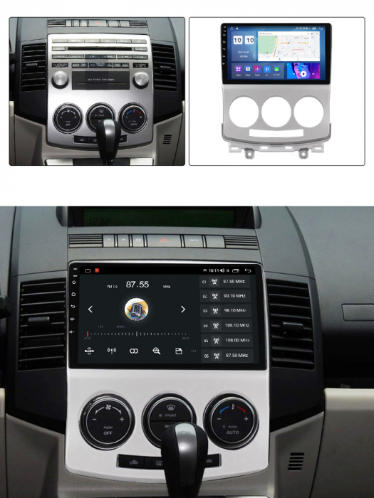 (Resigilata) Navigatie dedicata Mazda 5 2005-2010, 2GB RAM 32GB ROM, Quad Core, Display 9" IPS Full HD, Carplay, Android 13, Bluetooth, Magazin Play, Suport camere AHD [2]