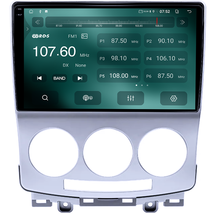 Navigatie dedicata Mazda 5 2005-2010, 4GB RAM 64GB ROM, Quad Core, Display 9" QLED 1K, Carplay, Android 14, Bluetooth, Magazin Play, Suport Camere AHD [5]