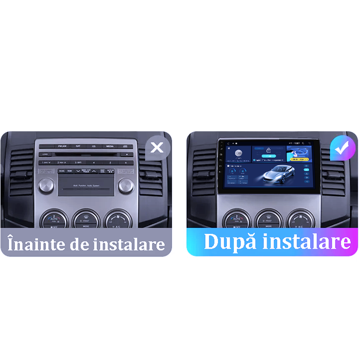 Navigatie dedicata Mazda 5 2005-2010, 8GB RAM 128GB ROM, Octacore, Platforma TS18, Android 13, Display QLED 9”, Suporta camera 360º, DSP, Carplay&Android Auto, SIM 4G, Ventilator Activ [5]
