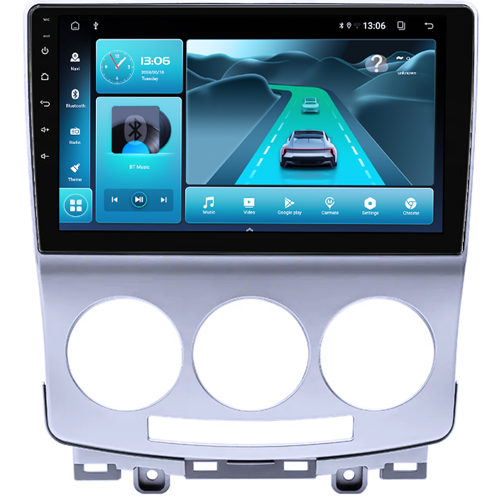 Navigatie dedicata Mazda 5 2005-2010, 8GB RAM 128GB ROM, Octacore, Platforma TS18, Android 13, Display QLED 9”, Suporta camera 360º, DSP, Carplay&Android Auto, SIM 4G, Ventilator Activ [3]
