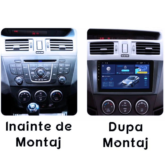 Navigatie dedicata Mazda 5 2010-2015, DUDU3, 4GB RAM 64GB ROM, Octacore, Platforma 8581, Android, Display QLED 9", DSP, Carplay&AndroidAuto [6]