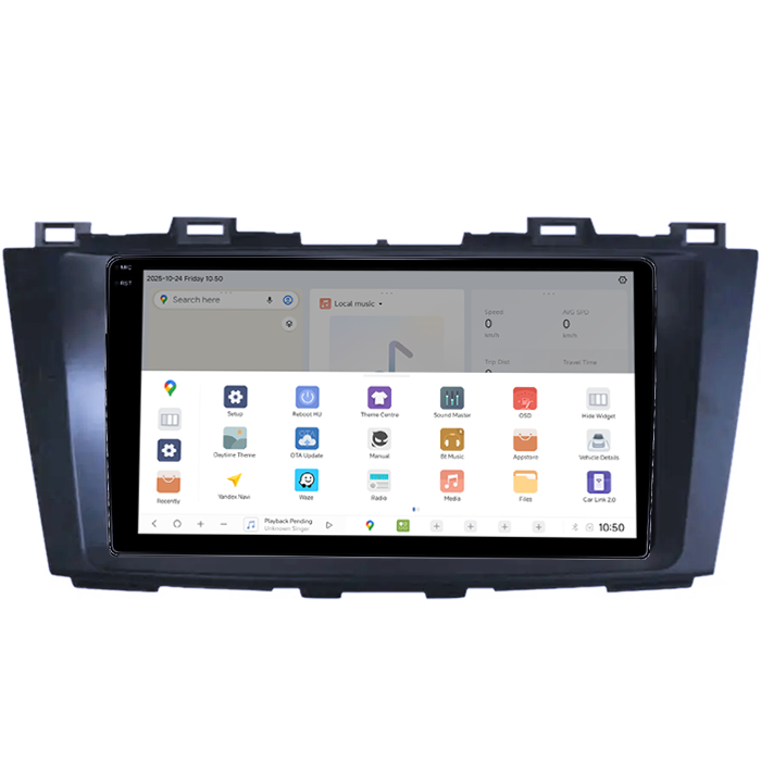 Navigatie dedicata Mazda 5 2010-2015, DUDU3, 4GB RAM 64GB ROM, Octacore, Platforma 8581, Android, Display QLED 9", DSP, Carplay&AndroidAuto [3]