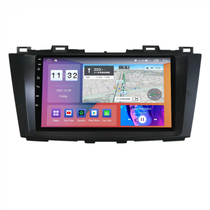 Navigatie dedicata Mazda 5 2010-2015, 4GB RAM 32 ROM, Android 13, QLED,Display 9", DSP, Internet, Youtube , Waze , WI-FI , USB , Bluetooth , Mirrorlink [3]