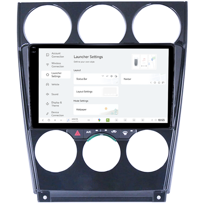 Navigatie dedicata Mazda 6 2002-2008, DUDU3, 4GB RAM 64GB ROM, Octacore, Platforma 8581, Android, Display QLED 9", DSP, Carplay&AndroidAuto [5]