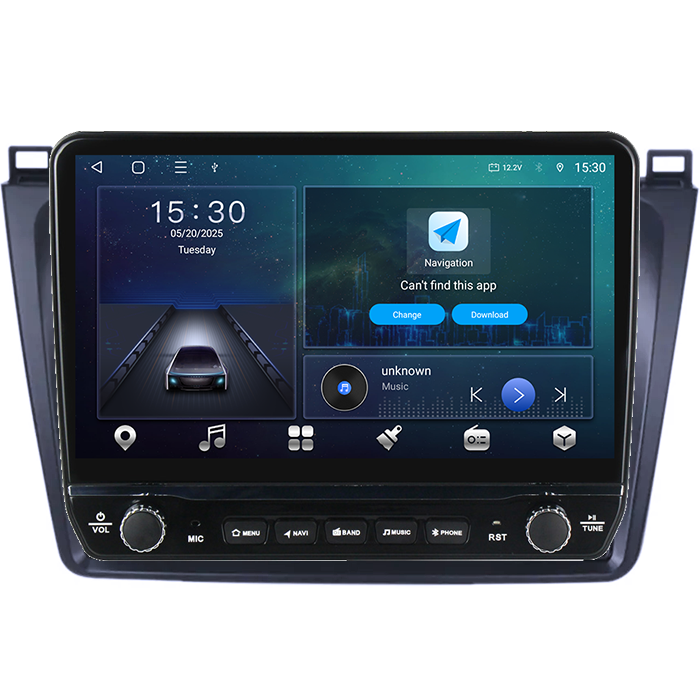 Navigatie dedicata Mazda 6 2008 - 2014 Tesla cu butoane rotative model 2024, 4GB RAM 64GB ROM, Procesor Quadcore, Android 14, Display QLED 10", DSP, Carplay&Android Auto [6]
