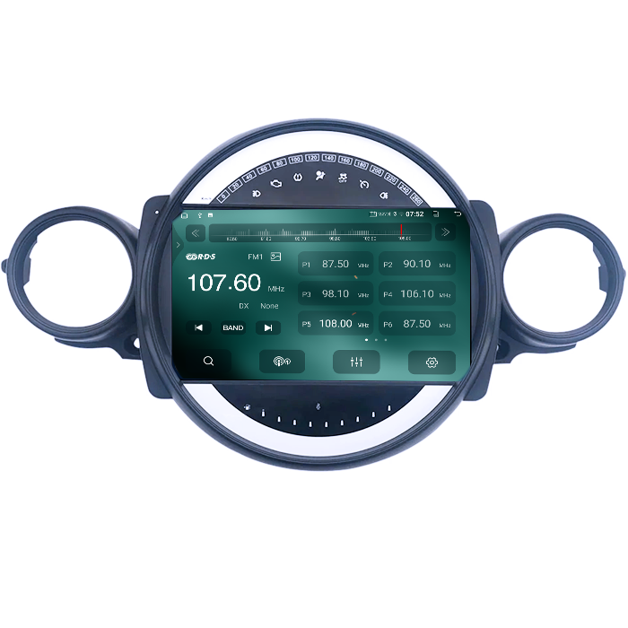 Navigatie dedicata Mini Cooper 2011-2014, 4GB RAM 32GB ROM, Octacore, Android 14, Display QLED  9", DSP, Carplay&Android Auto, SIM 4G, Bluetooth, Ventilator Activ [3]
