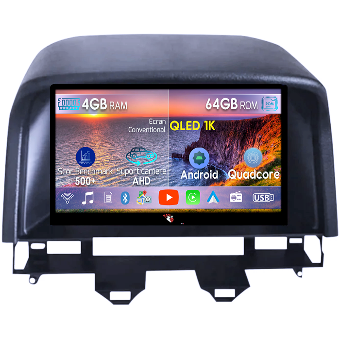 Navigatie dedicata Mazda 6 2002-2008, 4GB RAM 64GB ROM, Octacore, Android 14, Display QLED 1K 9", Carplay&Android Auto, SIM 4G, Ventilator Activ [1]