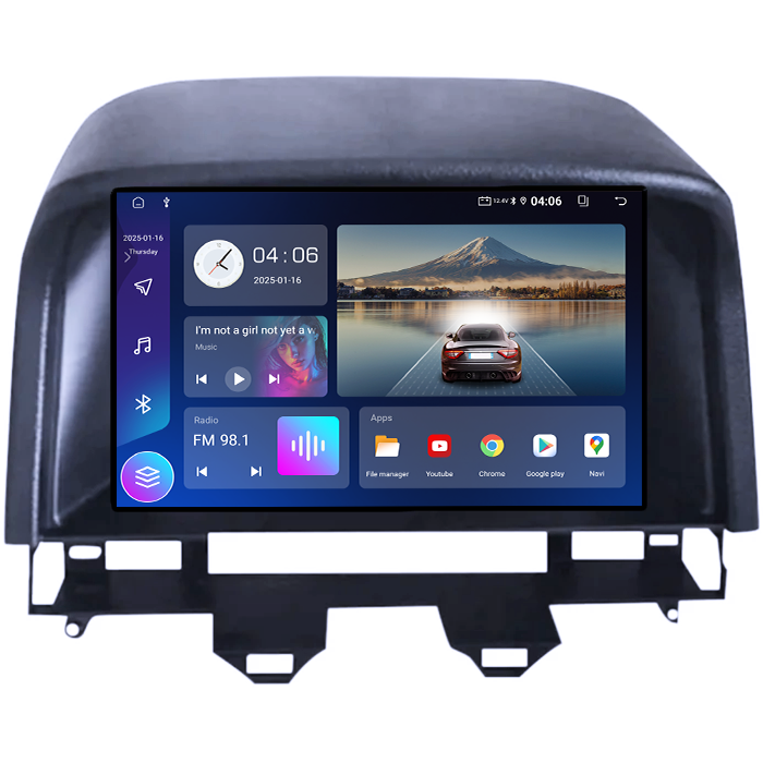 Navigatie dedicata Mazda 6 2002-2008, 4GB RAM 64GB ROM, Quad Core, Display 9" QLED 1K, Carplay, Android 14, Bluetooth, Magazin Play, Suport Camere AHD [2]