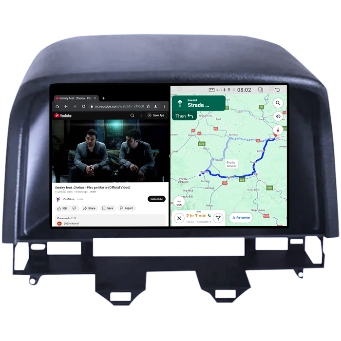 Navigatie dedicata Mazda 6 2002-2008, 4GB RAM 64GB ROM, Quad Core, Display 9" QLED 1K, Carplay, Android 14, Bluetooth, Magazin Play, Suport Camere AHD [5]
