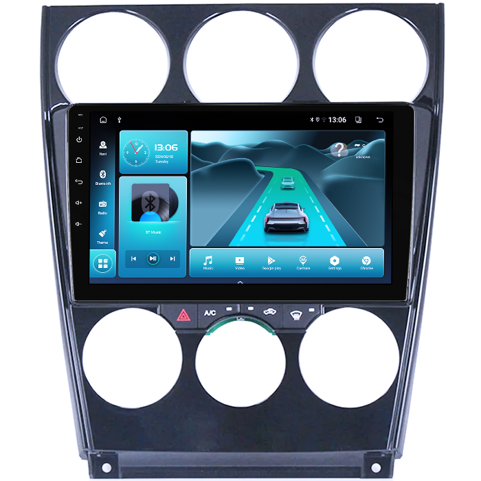 Navigatie dedicata Mazda 6 2002-2008, 8GB RAM 128GB ROM, Octacore, Platforma 7862,Android 13, Display QLED 9”, Suporta camera 360º, DSP, Carplay&Android Auto, SIM 4G, Ventilator Activ [3]