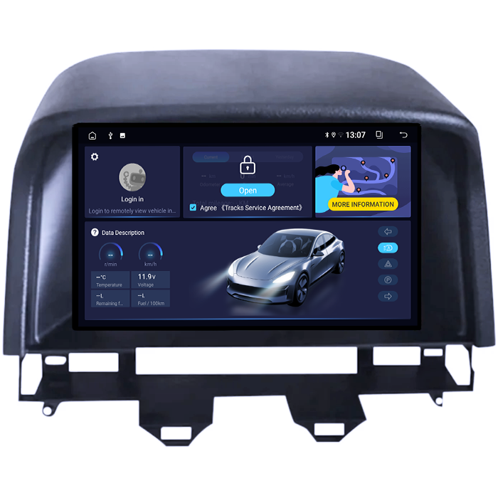 Navigatie dedicata Mazda 6 2002-2008, 8GB RAM 128GB ROM, Octacore, Platforma TS18, Android 13, Display QLED 9”, Suporta camera 360º, DSP, Carplay&Android Auto, SIM 4G, Ventilator Activ [2]