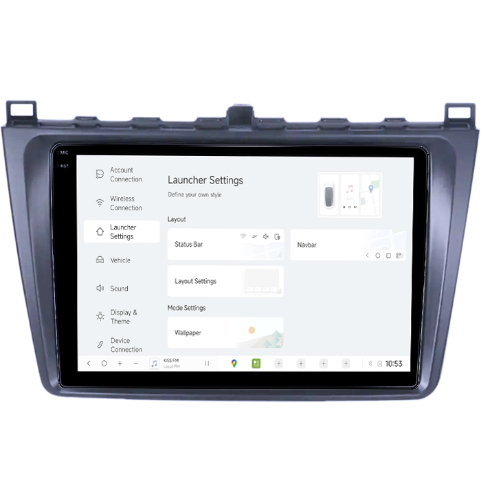 Navigatie dedicata Mazda 6 2008-2013, DUDU3, 4GB RAM 64GB ROM, Octacore, Platforma 8581, Android, Display QLED 9", DSP, Carplay&AndroidAuto [5]