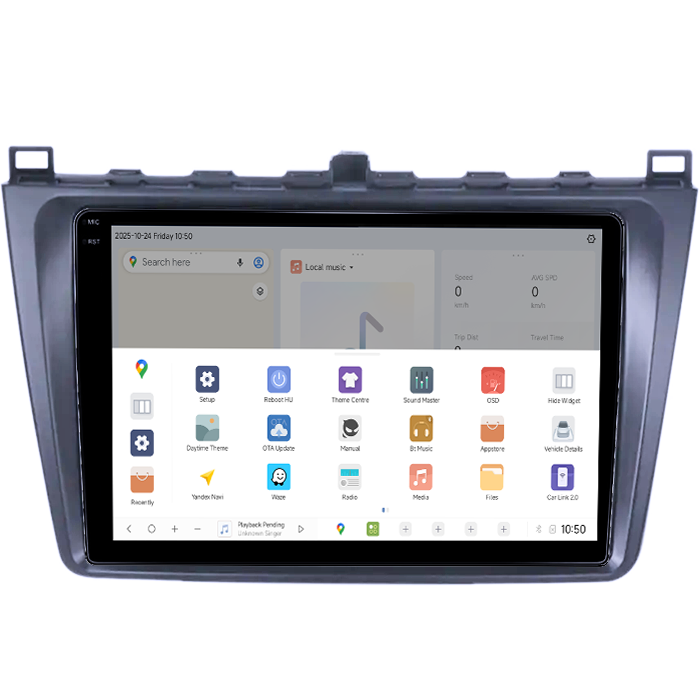 Navigatie dedicata Mazda 6 2008-2013, DUDU3, 4GB RAM 64GB ROM, Octacore, Platforma 8581, Android, Display QLED 9", DSP, Carplay&AndroidAuto [3]